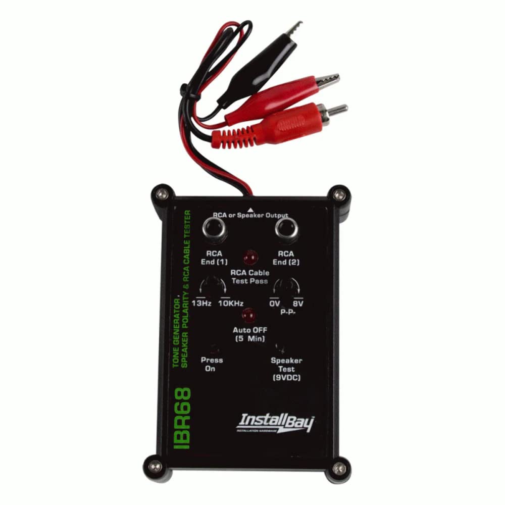 Install Bay All In One Tester IB68 front view with control knobs for quick testing