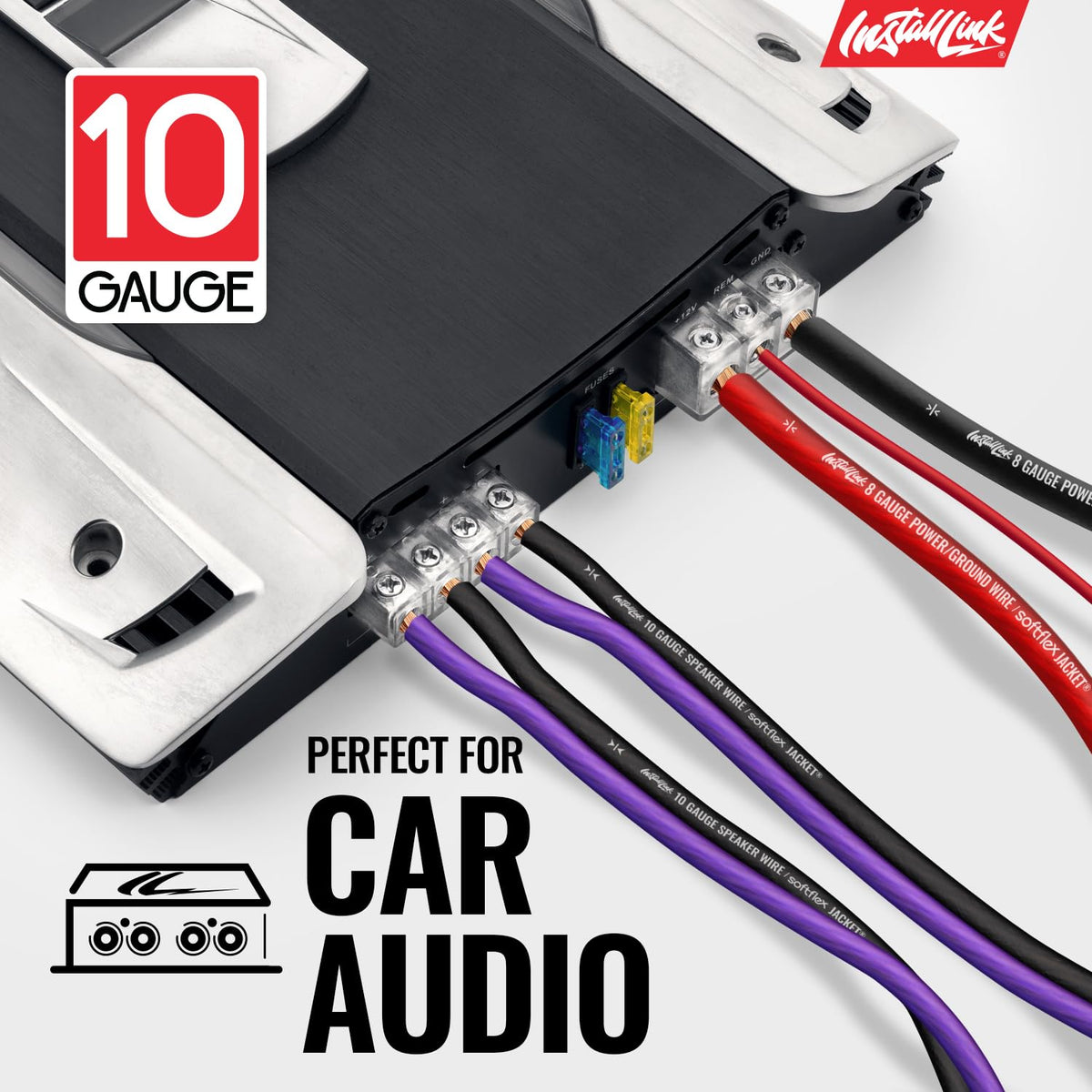 Install Link cable routed in car door demonstrating tidy installation