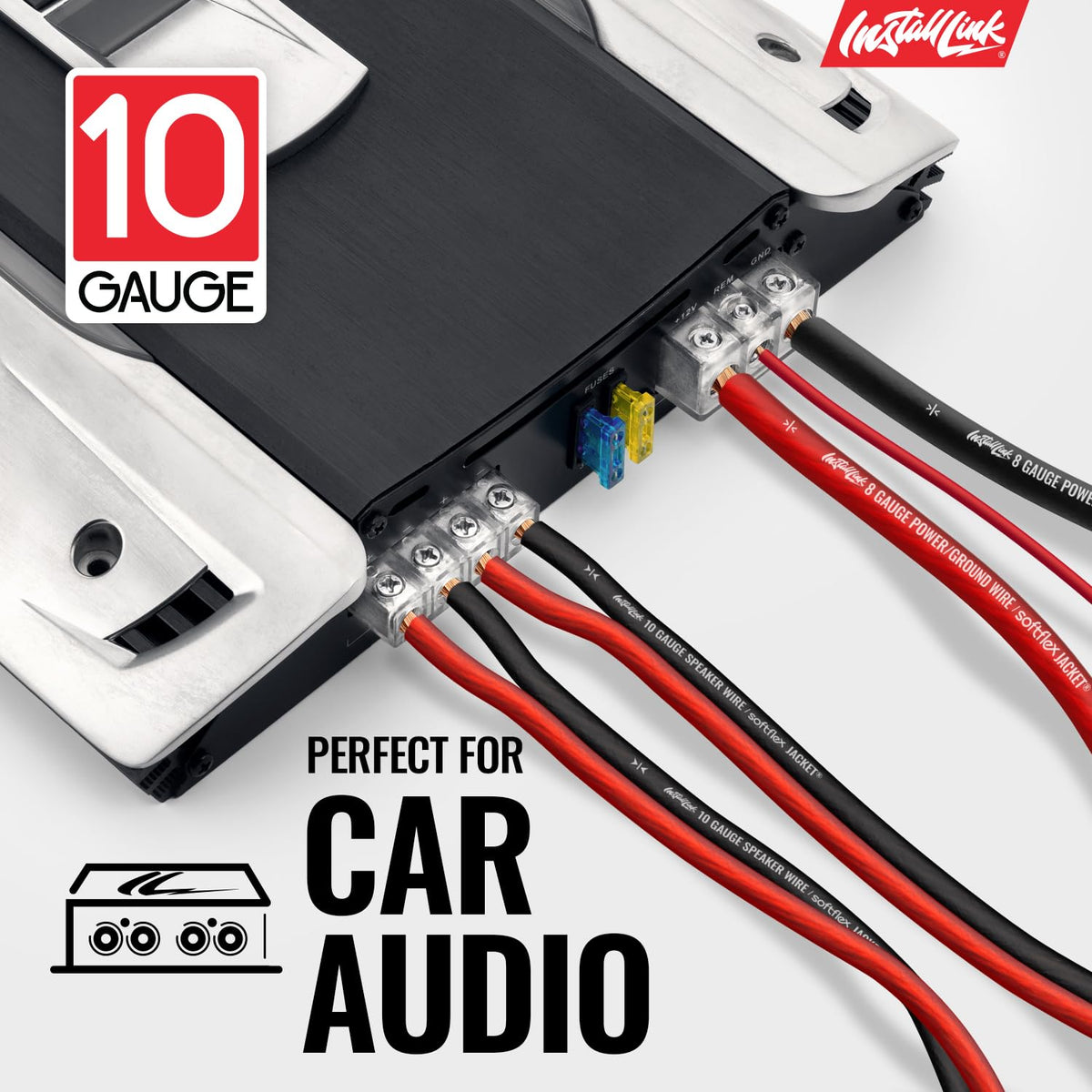 Install Link cable routed in a car door illustrating tidy installation and vibration-safe routing