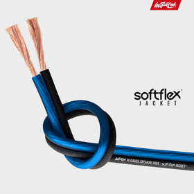 Install Link cable beside measuring tape showing 250-foot length advantage for long runs