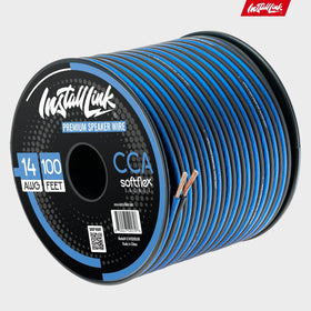 Install Link 14AWG speaker wire ready for A/V receivers and amps.