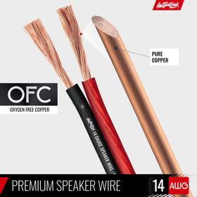 Install Link 30-foot 14 AWG wire for flexible theater or car layouts
