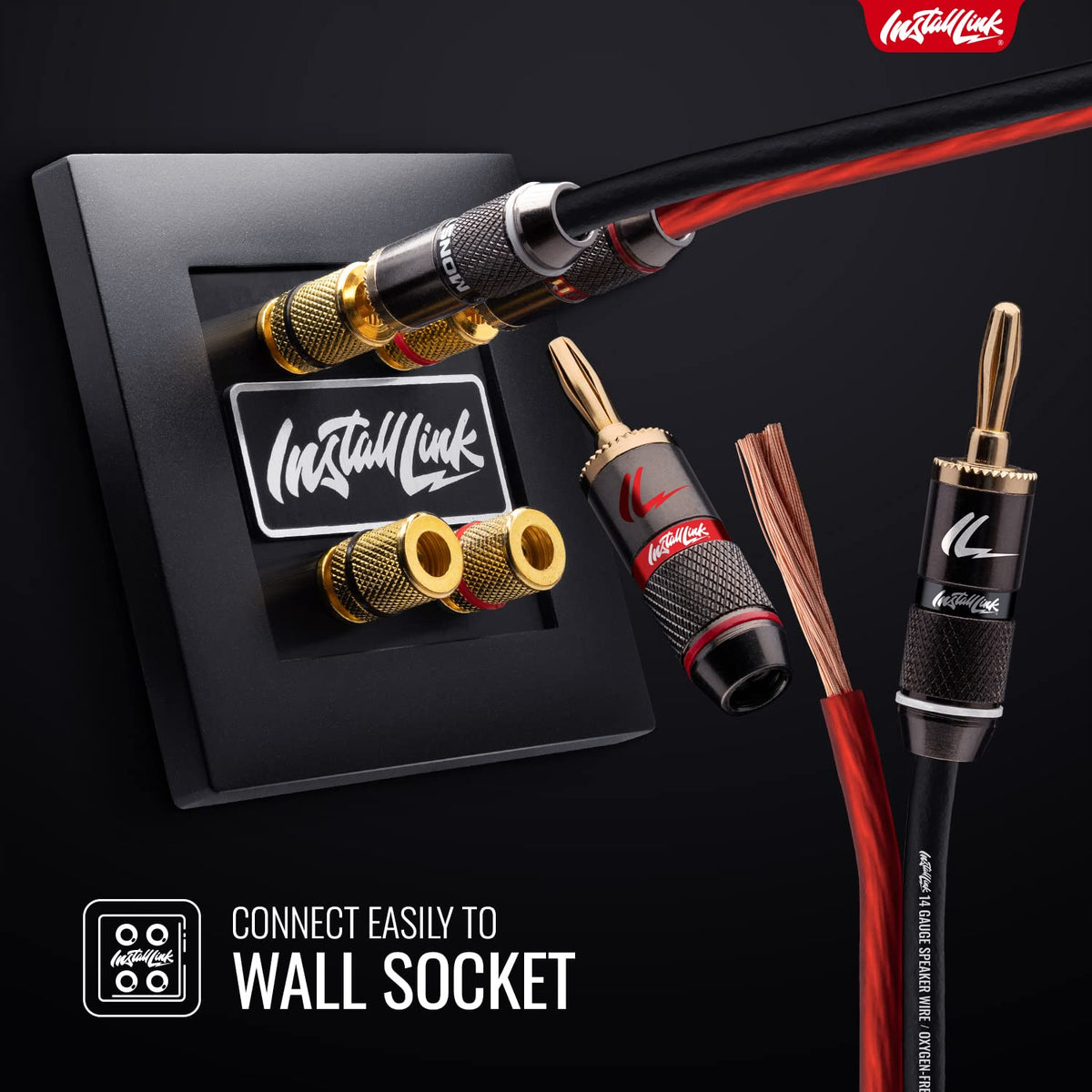 Install Link softflex jacket 14 AWG wire for durability and easy routing