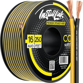 Install Link 16 AWG spool front view showing cable and length benefit