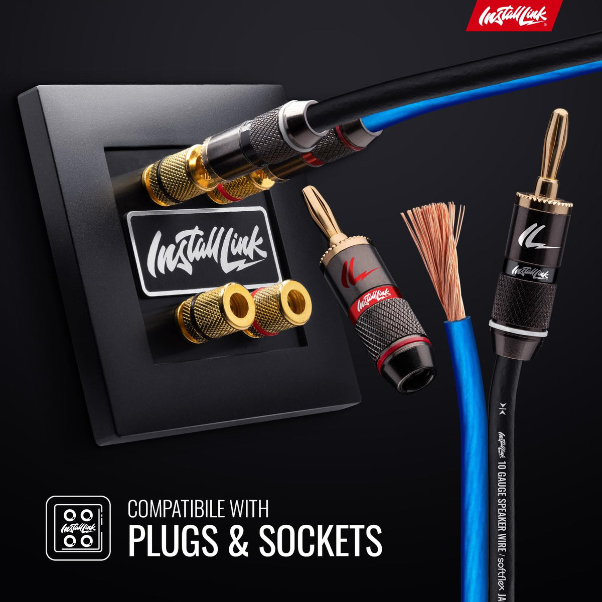 Install Link bare-end termination ready for connectors improving hookup speed
