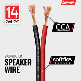 Install Link CCA copper-clad aluminum core reduces cost with minimal signal loss.