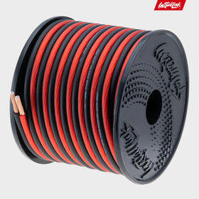 Cost-effective CCA speaker cable suitable for various setups.