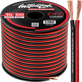 Install Link front packaging showing 14 AWG 100 ft and easy identification