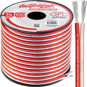 Install Link front spool showing 100ft cable and clear labeling for easy selection