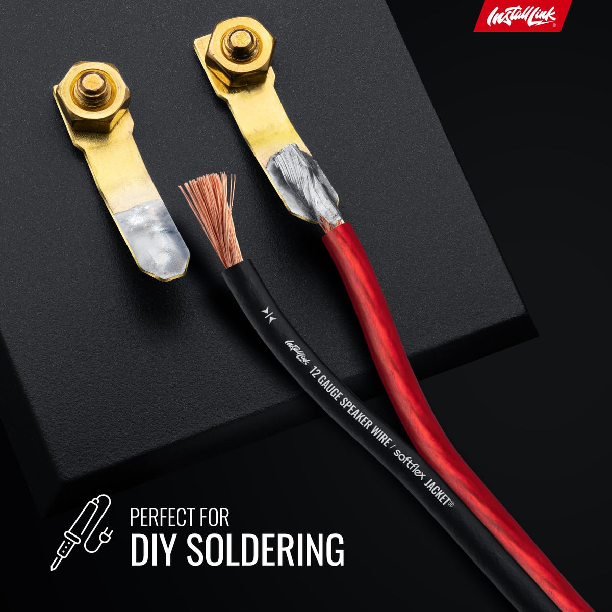 Install Link home theater setup demonstrates versatile compatibility with A/V receivers.