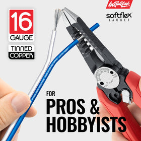Install Link softflex jacket texture close-up for easy routing and abrasion resistance