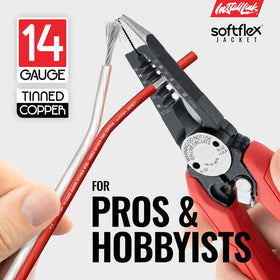 Install Link softflex jacket texture close-up protecting cable from abrasion