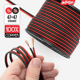 Polarity identification cues on Install Link wire for correct setup