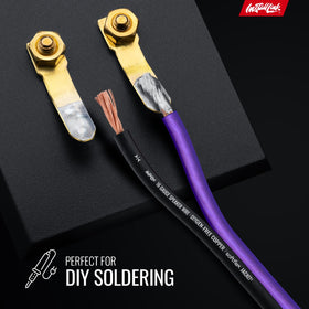Install Link cable alongside ruler showing 30ft length for planning runs