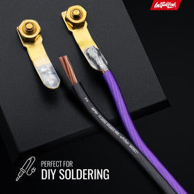 Install Link cable next to tape measure showing 250 foot scale advantage