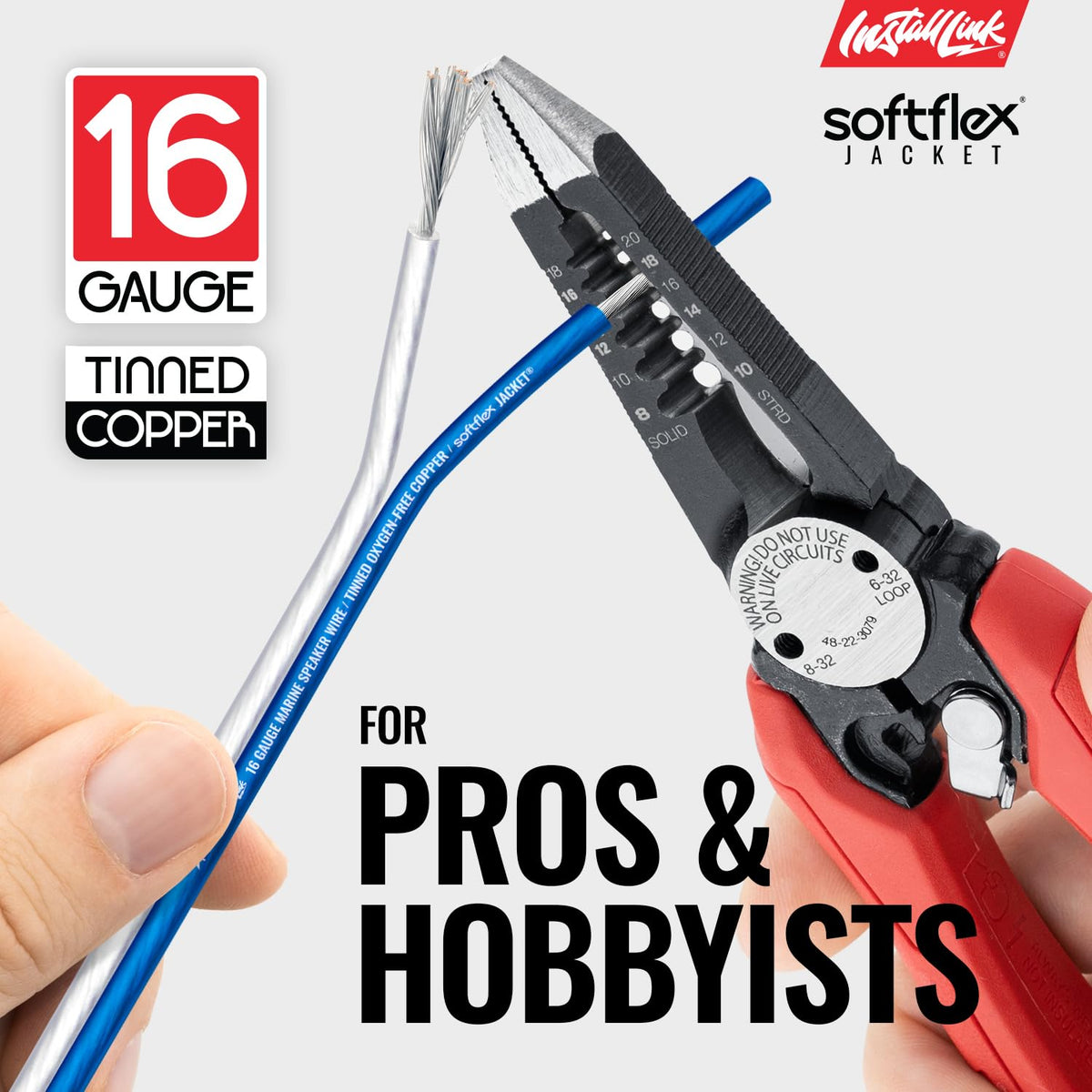 Install Link softflex jacket detail for easy routing and durability