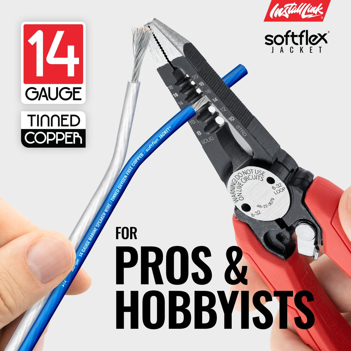 Install Link softflex jacket detail for easy routing and durability
