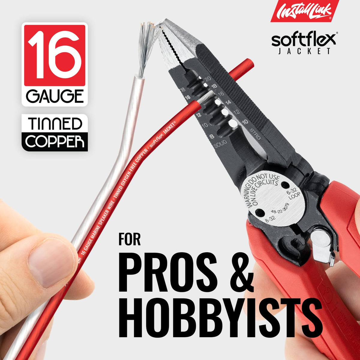 Install Link softflex jacket texture highlighting easy routing benefit