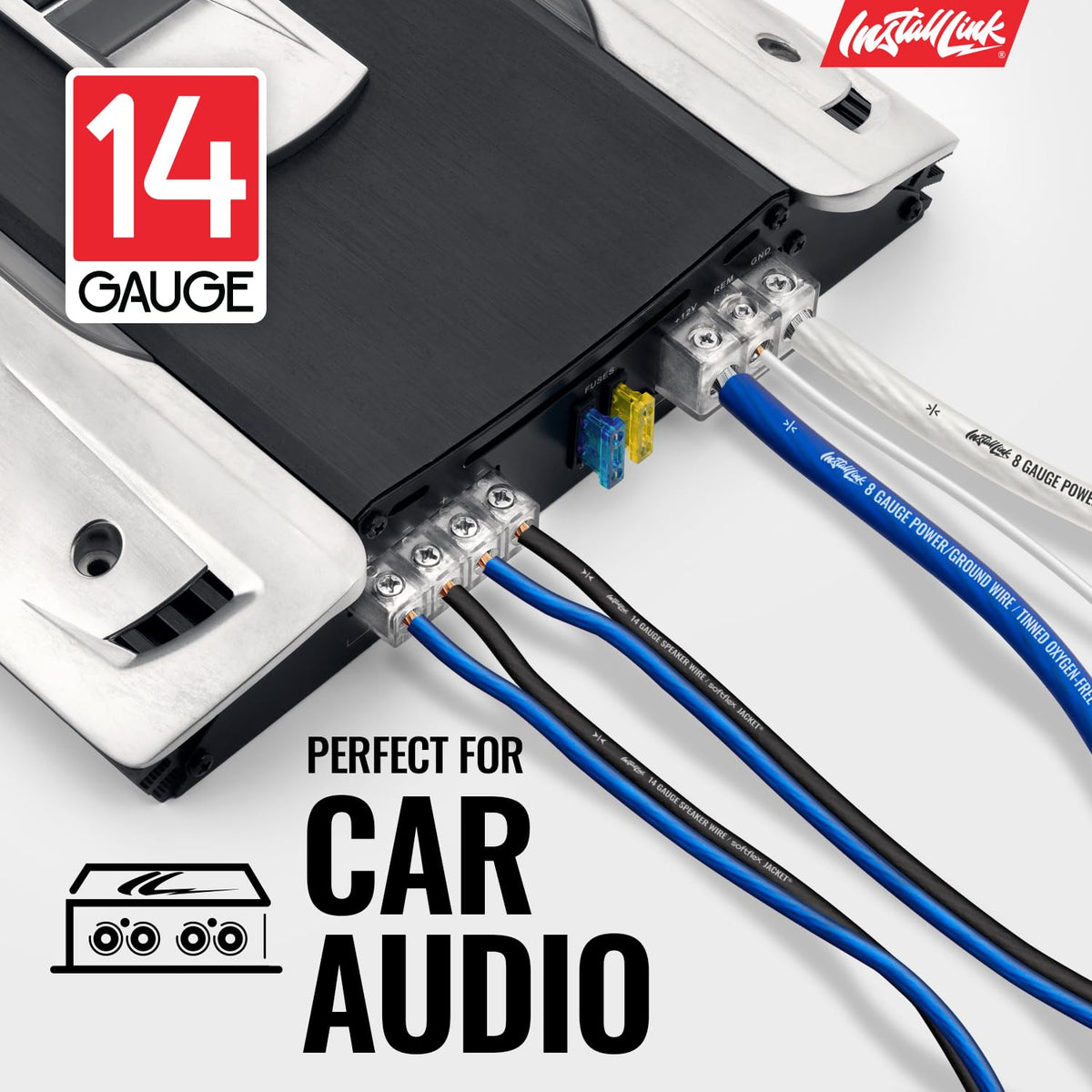Install Link softflex jacket wire designed for easy routing and durability.