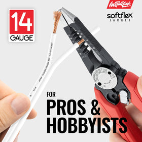 Install Link softflex jacket demonstrates flexible insulation for easy routing.