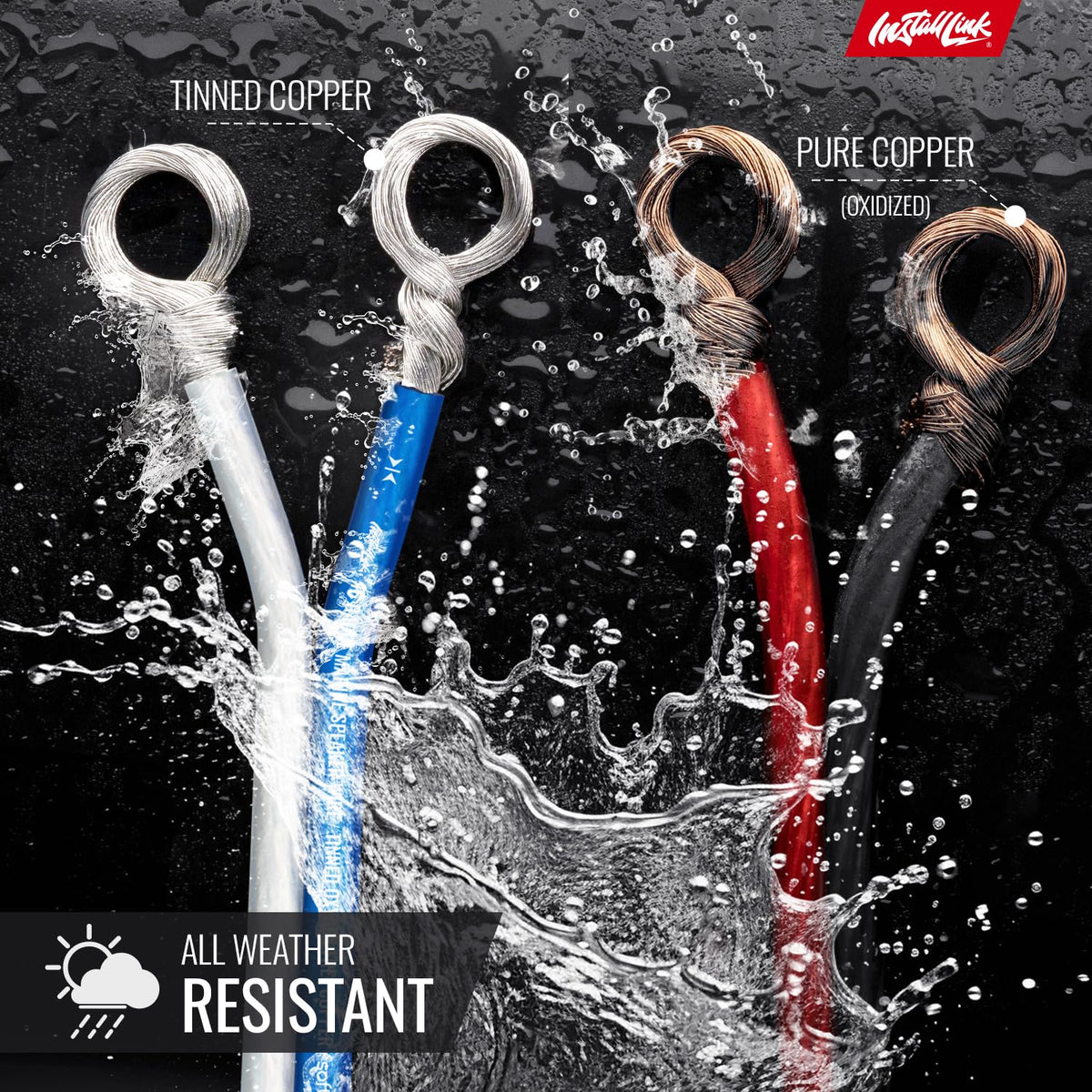 Install Link jacket texture emphasizing flexibility and abrasion resistance