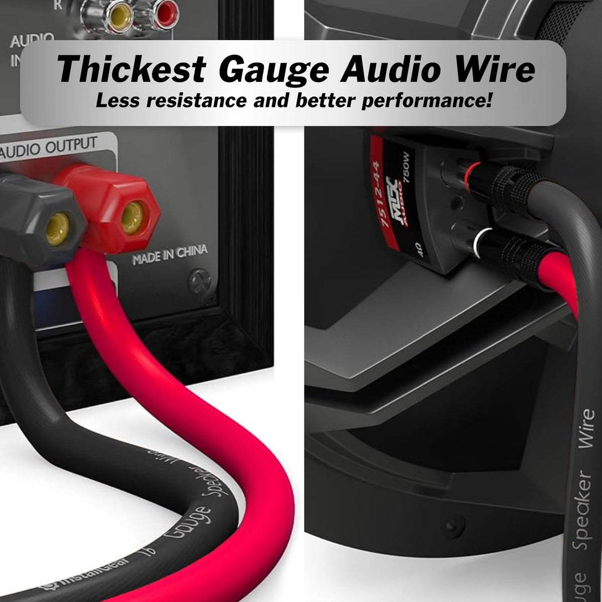 InstallGear 100ft roll enables precise cutting for long runs