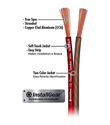 InstallGear copper clad aluminum conductor as economical audio wiring