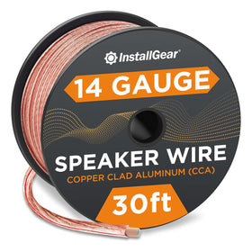 InstallGear clear-jacket roll showing length and label for easy identification