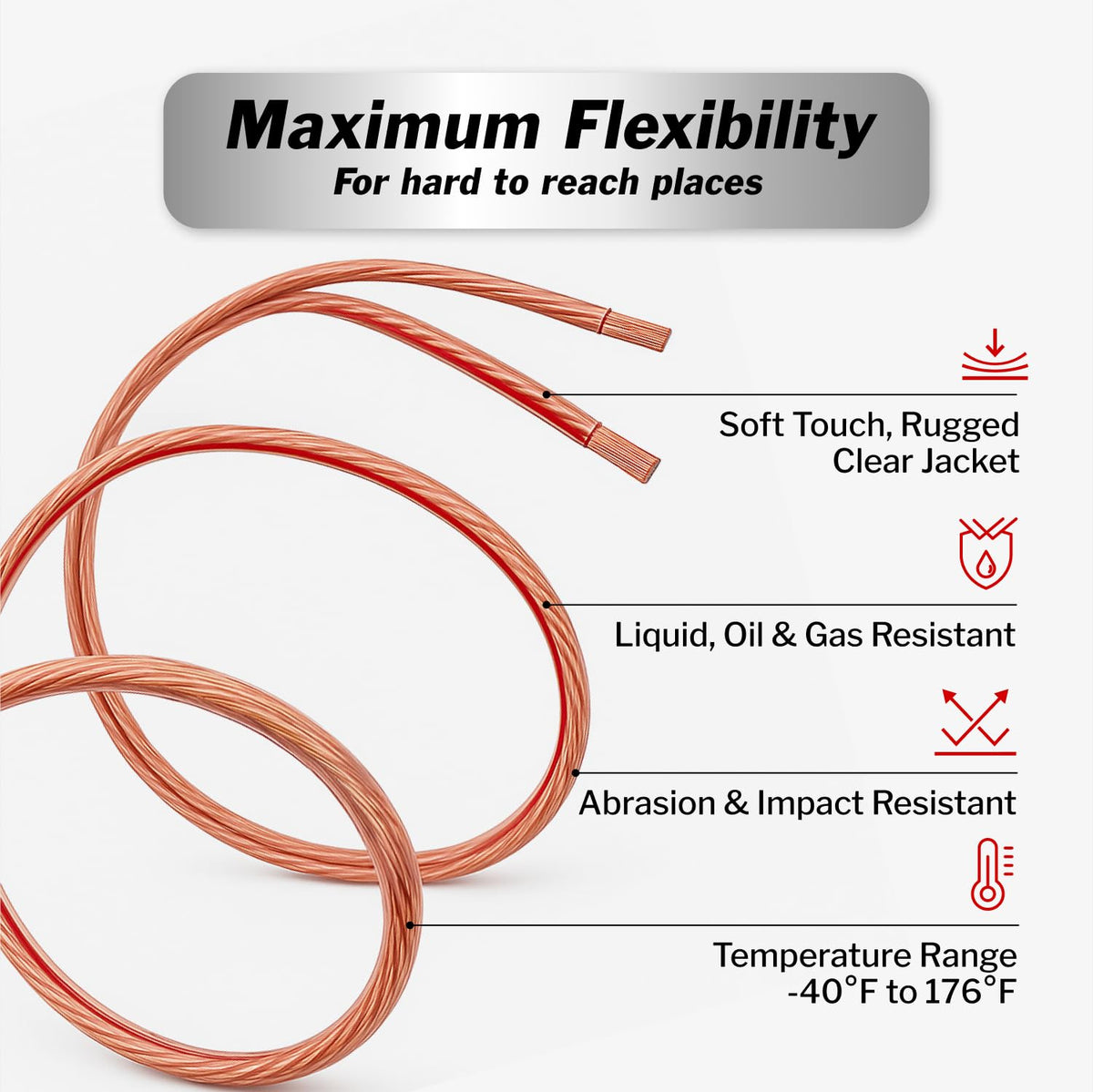 InstallGear speaker cable running behind an AV receiver showing neat home theater routing