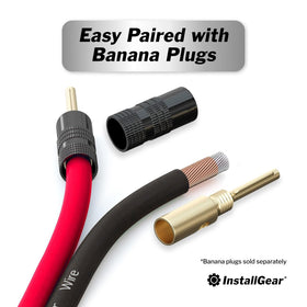 InstallGear indoor-outdoor speaker cable suitable for both interior and exterior use