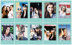 Instax Mini compatibility—works with all Instax Mini cameras for easy creativity.