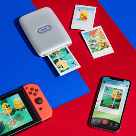 Instax Mini Link ash white multi-phone collage printing option