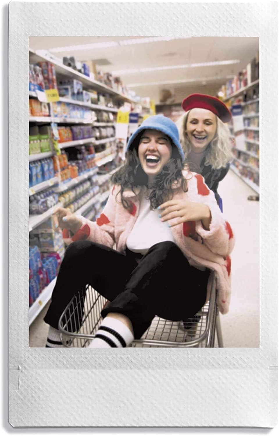 Instax Mini credit-card-size prints ideal for wallets and scrapbooks