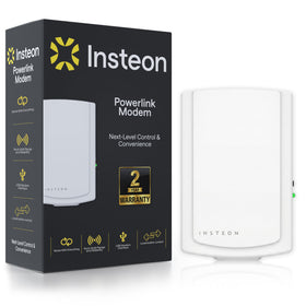 Insteon PowerLinc front view showing USB housing and brand — clear device identification