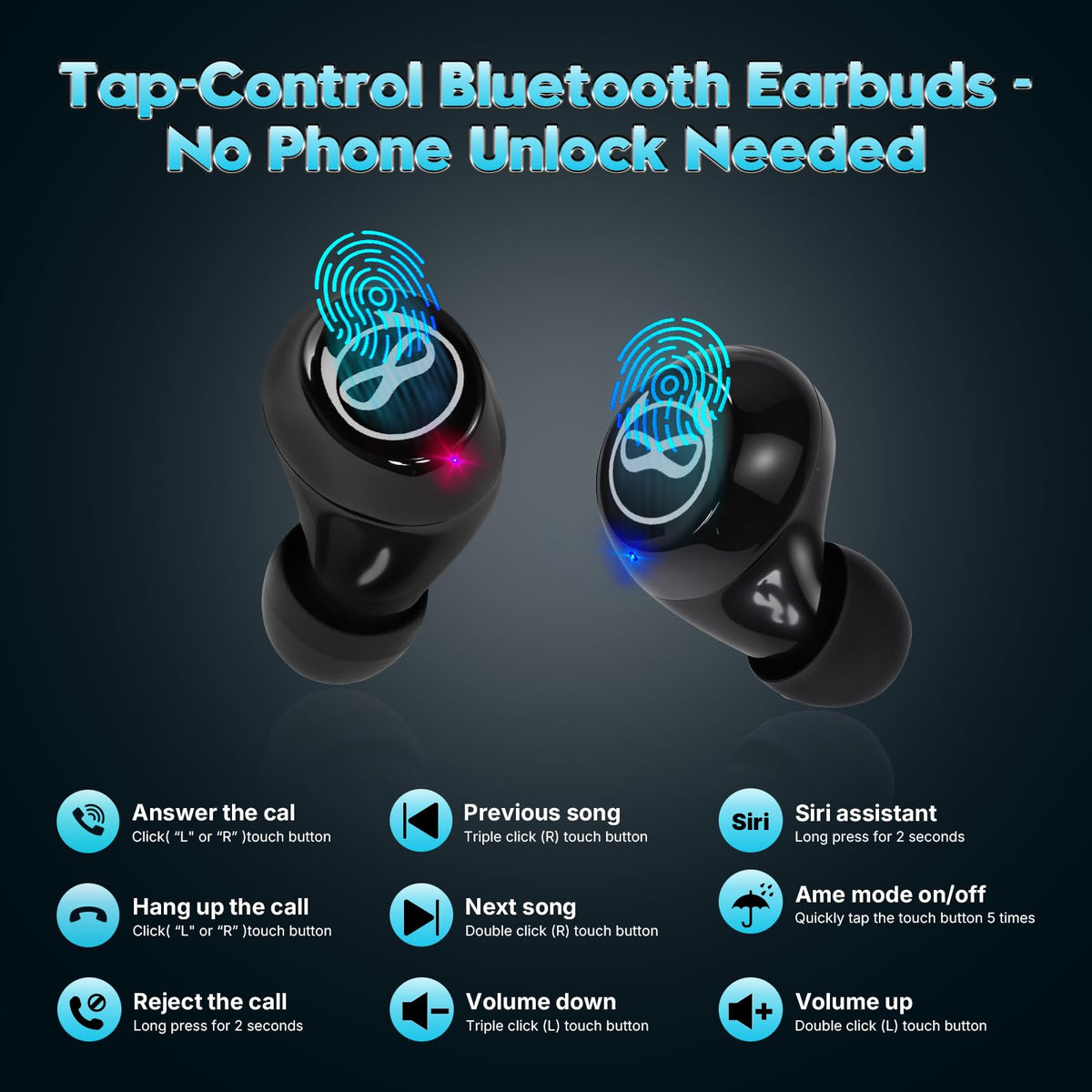 Instiwitt kids earbuds long battery life for extended listening.