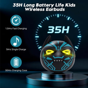 Instiwitt kids earbuds ergonomic design fits most ears comfortably.