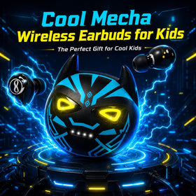 Instiwitt kids earbuds with three-size ear caps for a secure fit.