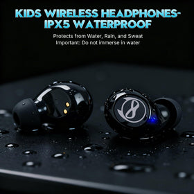 Instiwitt kids earbuds wireless connection works with devices.