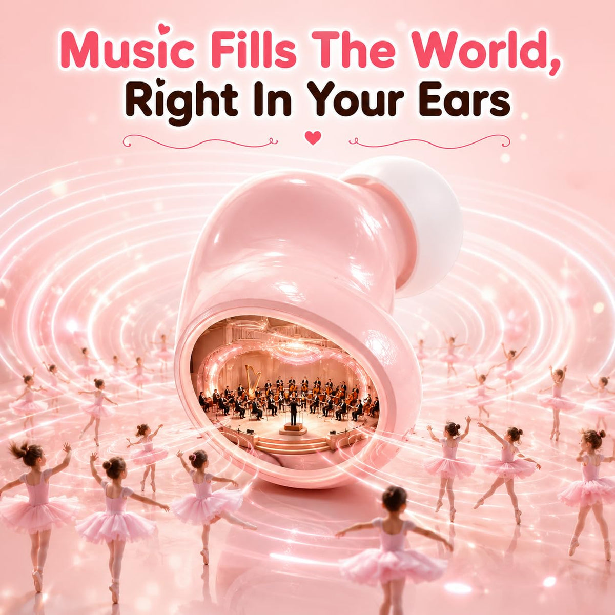 Instiwitt Pink Cat mono and stereo modes for sharing audio.