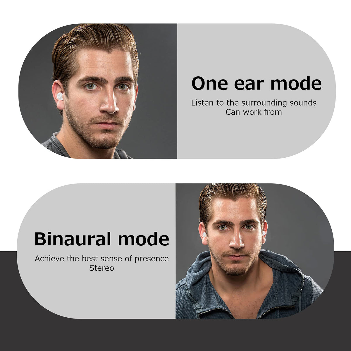 Instiwitt Robot Earphones with touch controls for easy music and call management