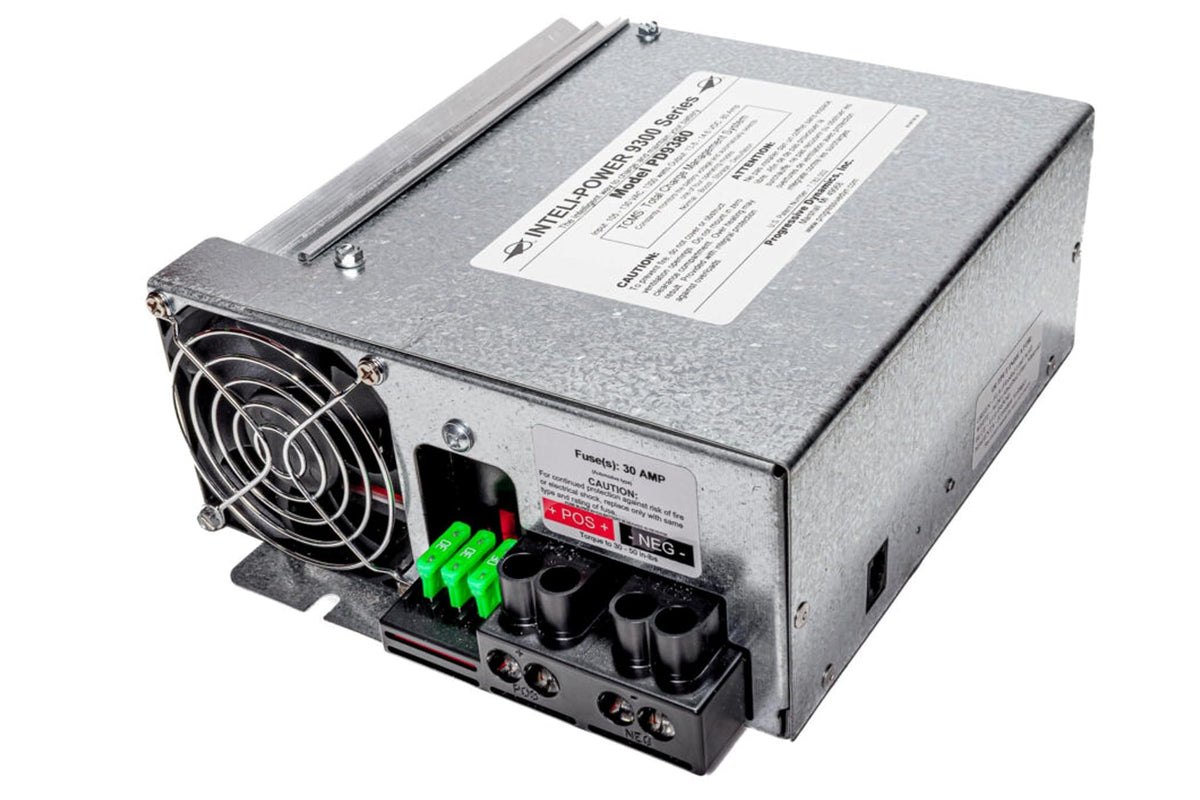 Inteli-Power PD9345V front panel enables multi-mode charging for on-the-go RV power