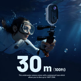 Intepoll 4K mini camera wide-angle shot captures immersive surroundings.