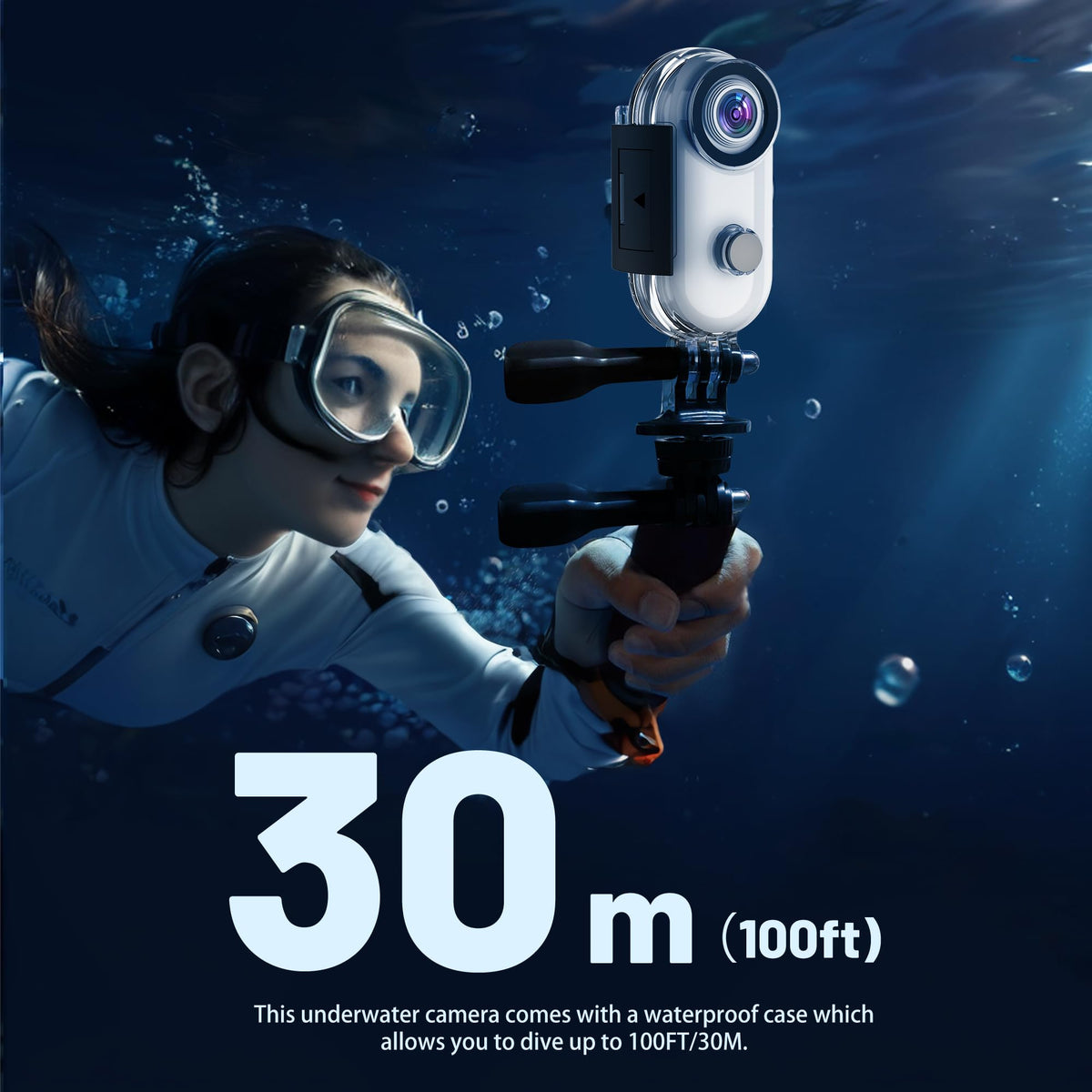 Intepoll 4K mini camera offers longer runtime for extended rides and shoots.