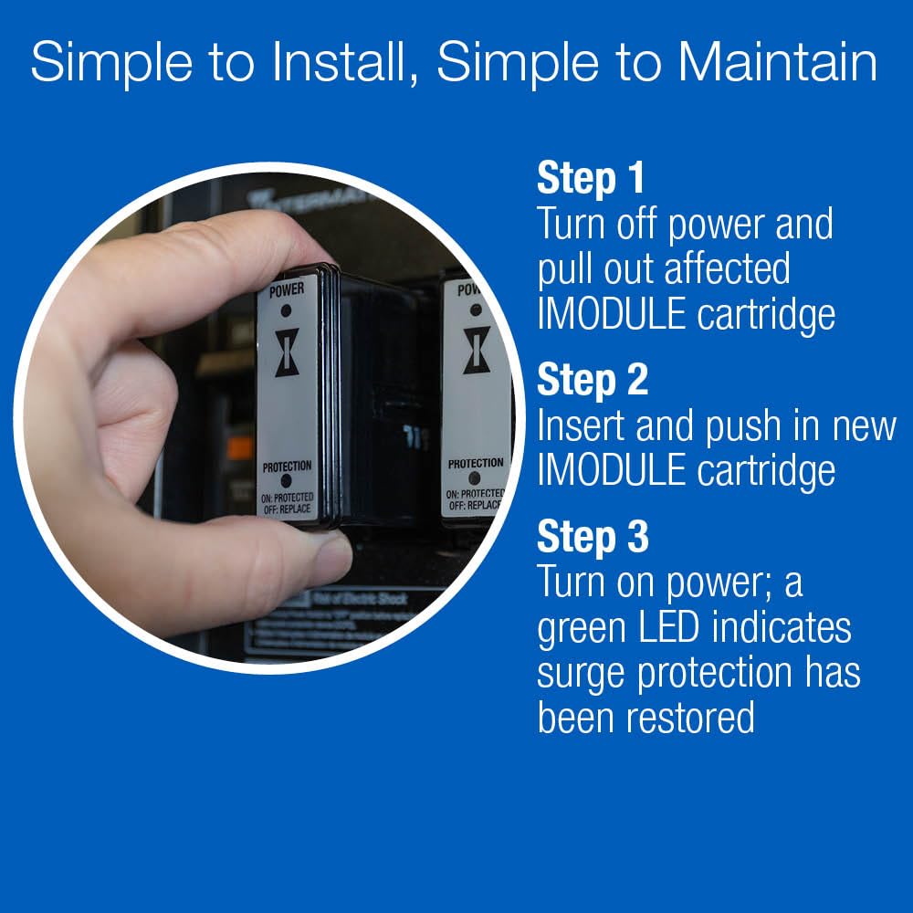Wired to main panel provides wall-to-wall coverage for all devices.
