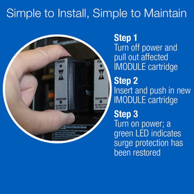 Wired to main panel provides wall-to-wall coverage for all devices.
