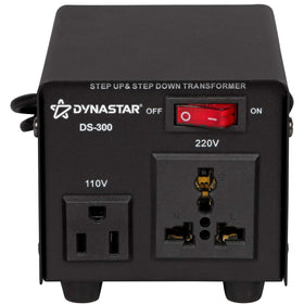 International Diamond Series Dynastar back panel with universal inlet and plug, easy global connectivity