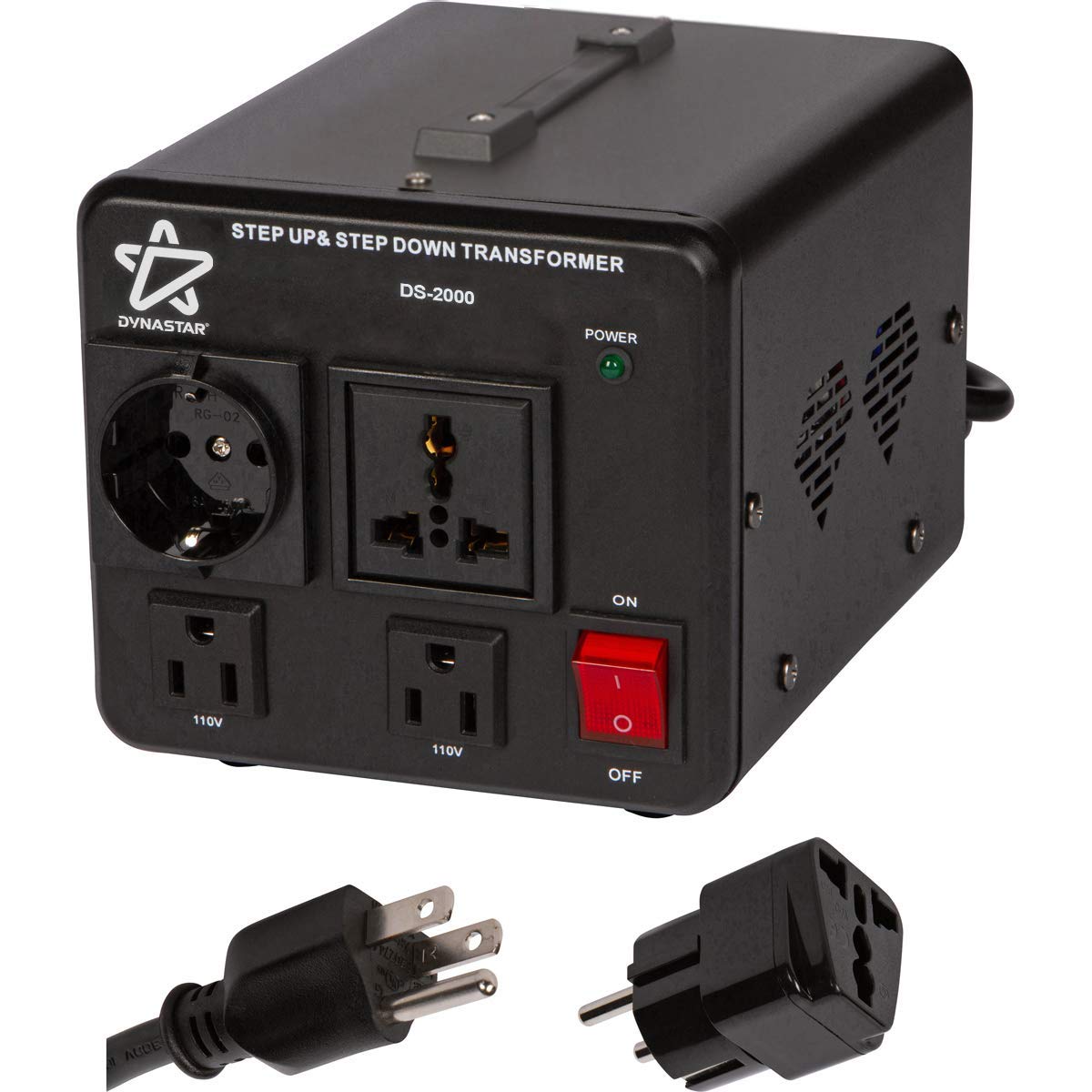 International Diamond Series Dynastar front view shows rugged build for worldwide use