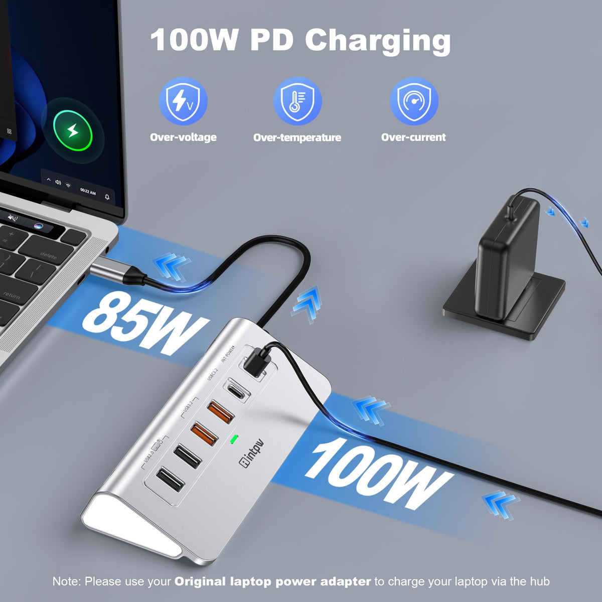 intpw P9R PRO SD and TF card slots with card inserted for quick imports