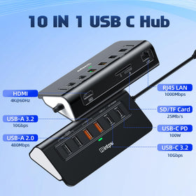 intpw side angle with long cable demonstrating ergonomic 32-degree tilt and stable placement