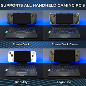 Invensic DeckTop portable and durable design for gaming on the go